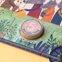 Cargar imagen en el visor de la galería, Puzzle - My little train +2y