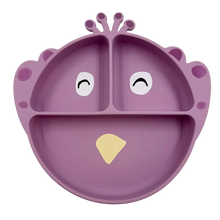 Cargar imagen en el visor de la galería, Alimentación - Plato compartimentado de silicona - Pavo