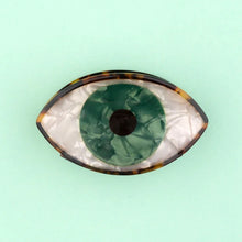 Cargar imagen en el visor de la galería, Pinza de pelo - Ojo verde