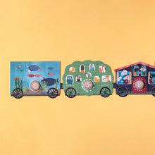 Cargar imagen en el visor de la galería, Puzzle - My little train +2y