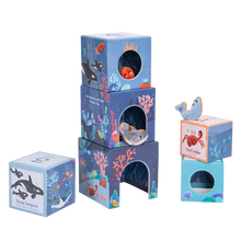 Cargar imagen en el visor de la galería, Cubos apilables - Fondo marino +1y