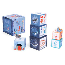 Cargar imagen en el visor de la galería, Cubos apilables - Fondo marino +1y
