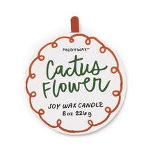 Cargar imagen en el visor de la galería, Vela de cerámica - Cactus flower