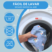 Cargar imagen en el visor de la galería, Babero con mangas - Mediterraneo