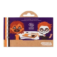 Cargar imagen en el visor de la galería, KIT MAQUILLAJE 3 COLORES Calabaza & Esqueleto