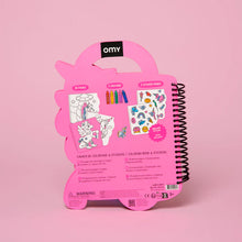 Cargar imagen en el visor de la galería, Manualidades - LIBRO PARA COLOREAR Y PEGATINAS - LILY