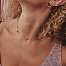Cargar imagen en el visor de la galería, Vurma - Collar - Casiopea Aqua calcedonia