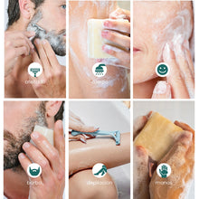 Cargar imagen en el visor de la galería, Higiene - Jabón afeitado / depilación