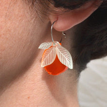 Cargar imagen en el visor de la galería, Pendientes - Granada naranja
