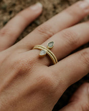 Cargar imagen en el visor de la galería, Vurma - Anillo - Isora aventurina verde