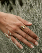 Cargar imagen en el visor de la galería, Vurma - Anillo - Isora aventurina verde