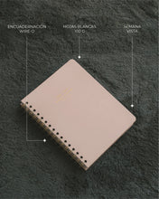 Cargar imagen en el visor de la galería, Agenda -26/27- Semana vista - Beige