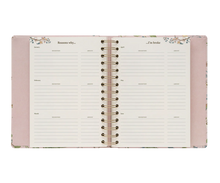 Cargar imagen en el visor de la galería, Agenda - 2026/27- Semana vista - Seasonal flower nude
