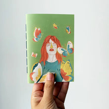 Kargatu irudia galeria-bistaragailuan, Libreta cosida- Habitar
