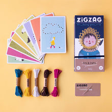 Kargatu irudia galeria-bistaragailuan, Zig Zag - jostura sortzailea