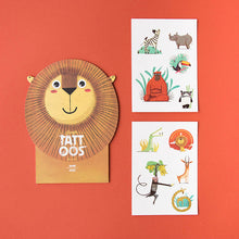 Cargar imagen en el visor de la galería, Tattoo - Jungle animals