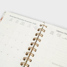 Cargar imagen en el visor de la galería, Agenda académica A6 2025-26 - Spring Flowers