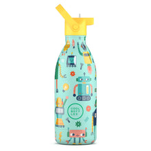 Cargar imagen en el visor de la galería, Botellas kids - Robot 500ml
