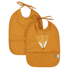 Cargar imagen en el visor de la galería, Alimentacion - Babero impermeable 2 pack - Fox