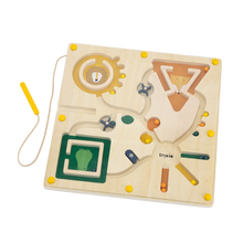 Cargar imagen en el visor de la galería, Laberinto magnético de madera +2y