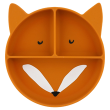 Cargar imagen en el visor de la galería, Alimentacion - Plato compartimentado silicona - Fox