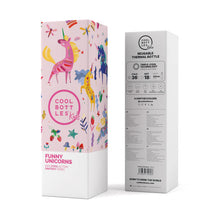 Cargar imagen en el visor de la galería, Botella kids - Funny Unicorns 350ml