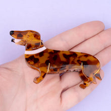 Cargar imagen en el visor de la galería, Pinza de pelo - Perro salchicha