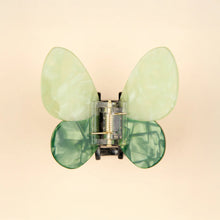 Cargar imagen en el visor de la galería, Pinza de pelo - Mariposa Verde