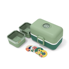 Cargar imagen en el visor de la galería, Lunch box Kids - Verde forest 800ml