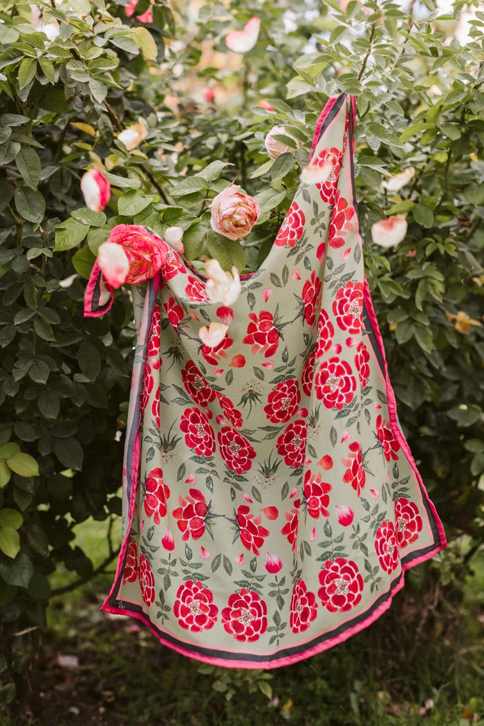 Pañuelo - ROSALEDA VERDE