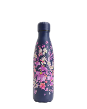 Cargar imagen en el visor de la galería, Botella reutilizable - Flores Azul 500ml
