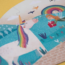 Cargar imagen en el visor de la galería, Puzzle - Happy Birthday unicorn +3y
