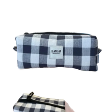 Cargar imagen en el visor de la galería, Estuche Lolo - Vichy - Negro
