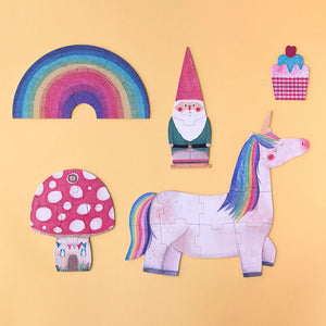 Puzzle - Happy Birthday unicorn +3y