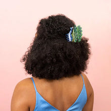 Cargar imagen en el visor de la galería, Gancho de pelo - Pavo real
