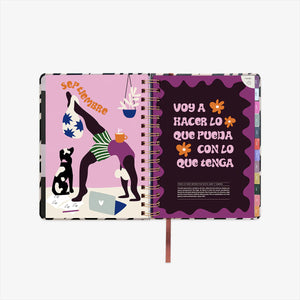 Agenda Escolar 25-26 - Semana vista - Black white