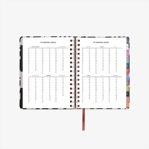 Agenda Escolar 25-26 - Semana vista - Black white