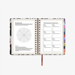 Agenda Escolar 25-26 - Semana vista - Black white