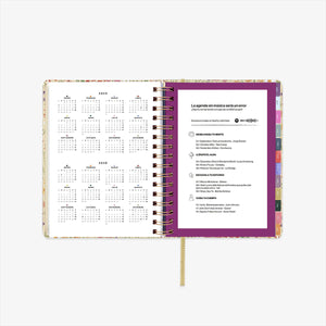 Agenda escolar 25/26- Día página - Bloom