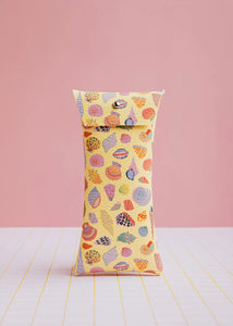 Funda de gafas - Conchas amarillo