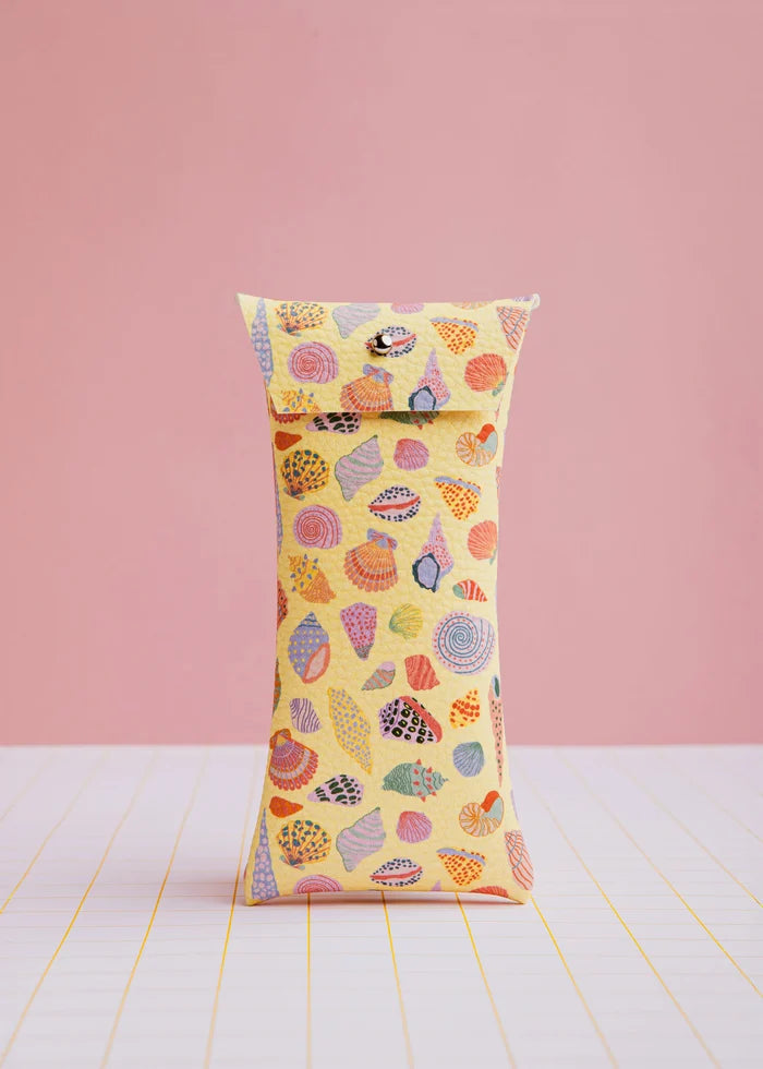 Funda de gafas - Conchas amarillo