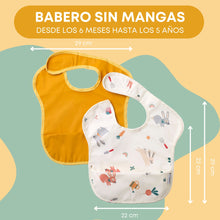 Cargar imagen en el visor de la galería, Babero sin mangas pack 2 - Huerto
