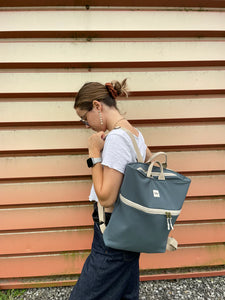 Mochila lolo - Azul grisaceo