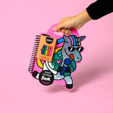 Cargar imagen en el visor de la galería, Manualidades - LIBRO PARA COLOREAR Y PEGATINAS - LILY
