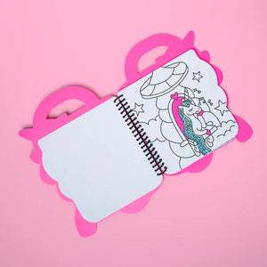 Manualidades - LIBRO PARA COLOREAR Y PEGATINAS - LILY