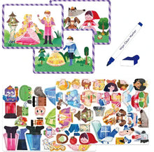 Cargar imagen en el visor de la galería, Juego de mesa - Pizarra magnética Fairy tales
