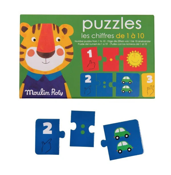 Puzzle números (30 piezas) Popipop