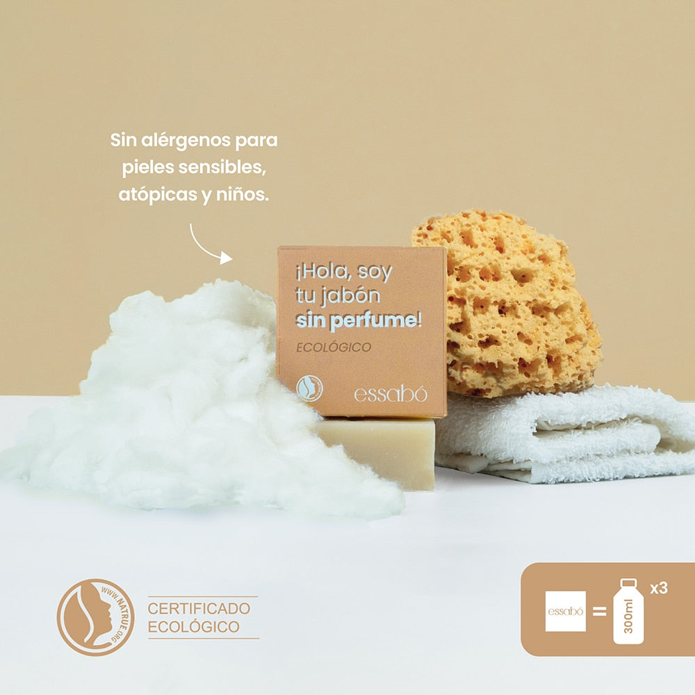 Higiene - Jabón sin perfume
