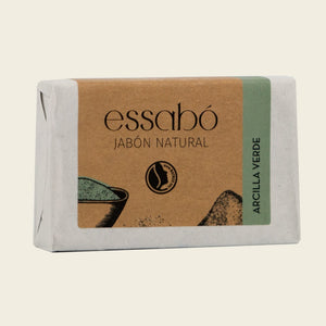Higiene - Jabón Essabó Natural Arcilla verde 100g