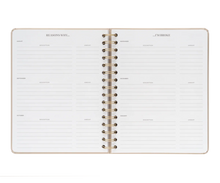 Cargar imagen en el visor de la galería, Agenda -26/27- Semana vista - Beige
